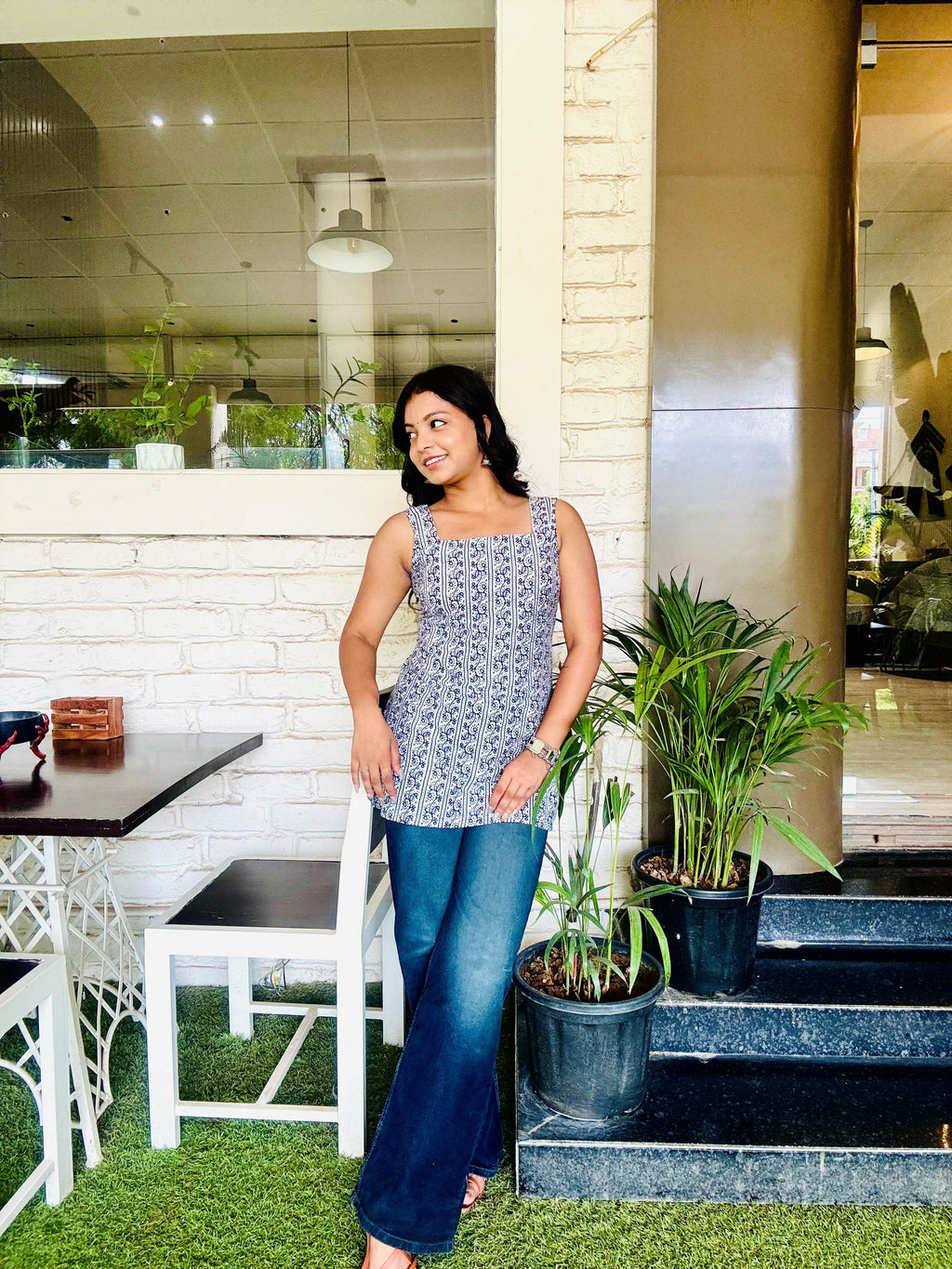 Paisley Short Kurti – product photograph 5 | SORSHA™