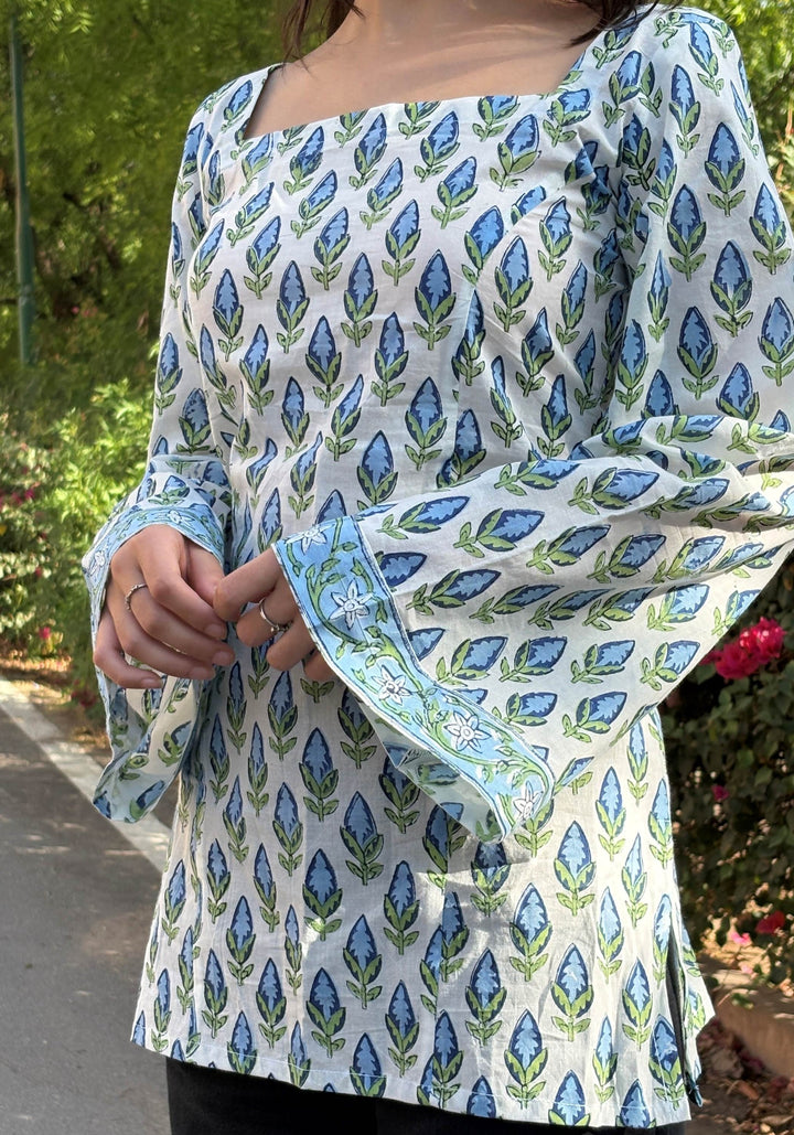 Neel Pankh Premium Cotton Short Kurti – product photograph 3 | SORSHA™
