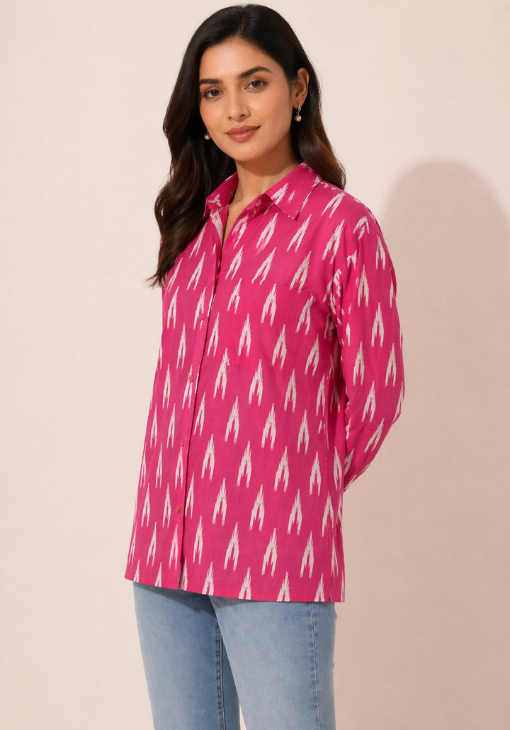 Women Relaxed Printed Casual Shirt – product photograph 2 | SORSHA™