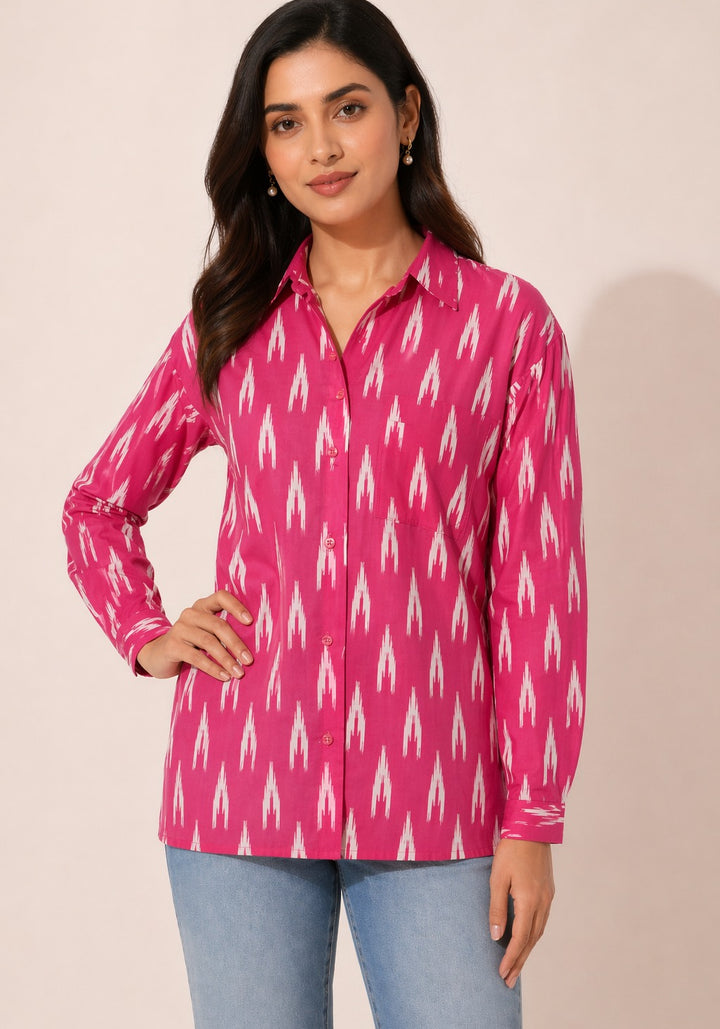 Women Relaxed Printed Casual Shirt – product photograph 1 | SORSHA™