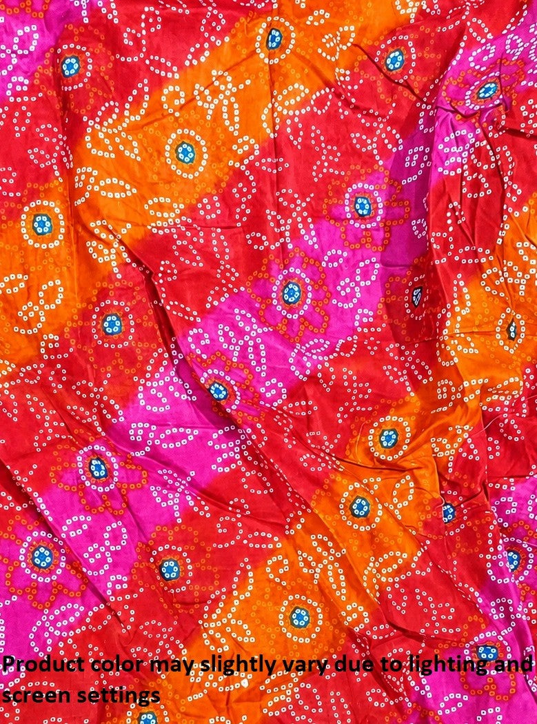 Bandhani Halter Neck Backless Kurti – product photograph 5 | SORSHA™