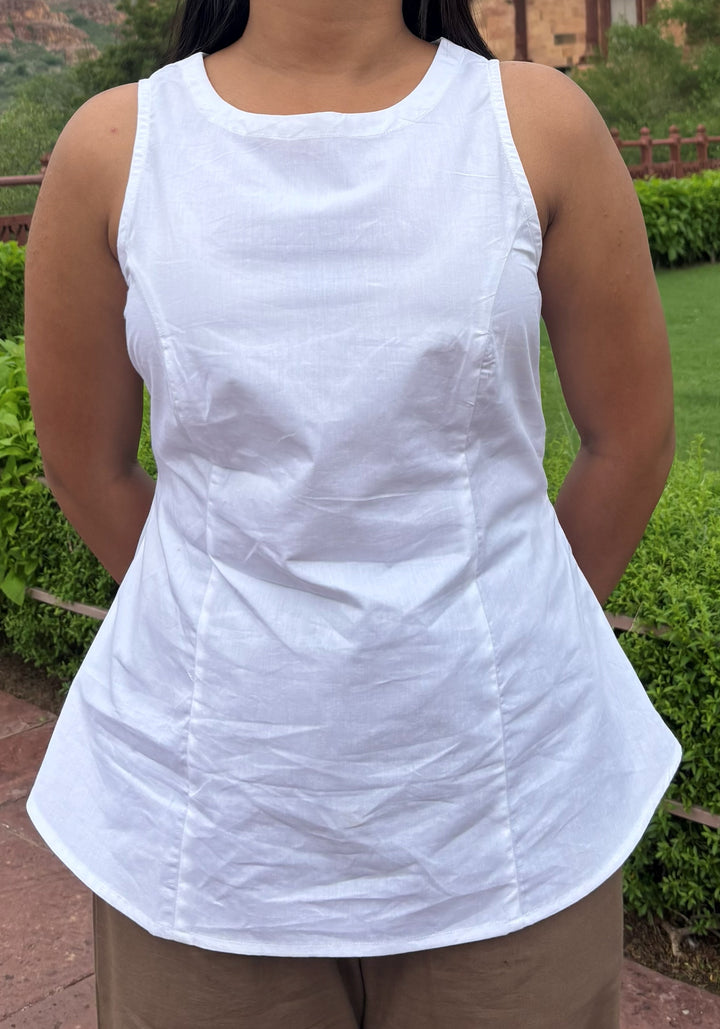 Back-Tie Sleeveless Top – product photograph 5 | SORSHA™