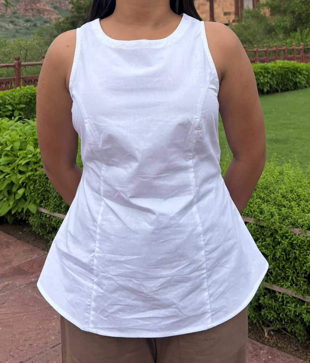 Back-Tie Sleeveless Top – product photograph 5 | SORSHA™